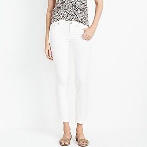 J. Crew Sz 27 White Toothpick Skinny Jeans